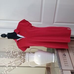 Tommy Hilfiger Swim Cover-up Red Terry  Material